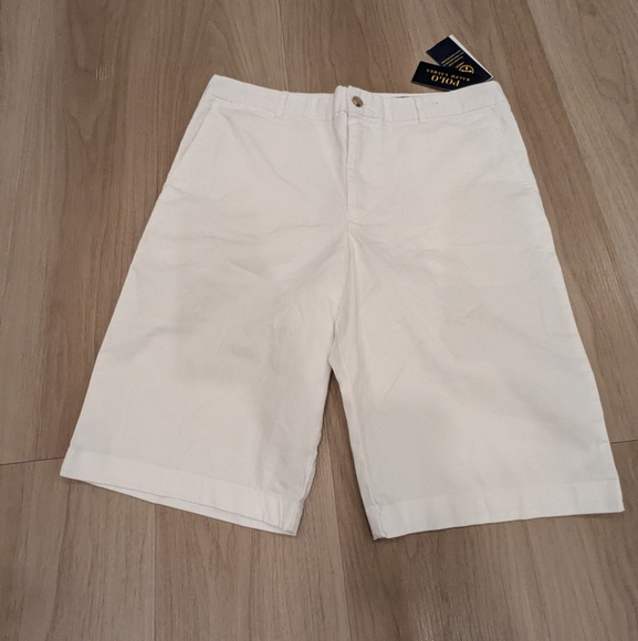 Polo Ralph Lauren Pants - Polo Ralph Lauren NWT White Shorts - Size 20